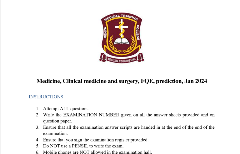 Medicine, Clinical medicine and surgery, FQE, prediction, Jan 2024