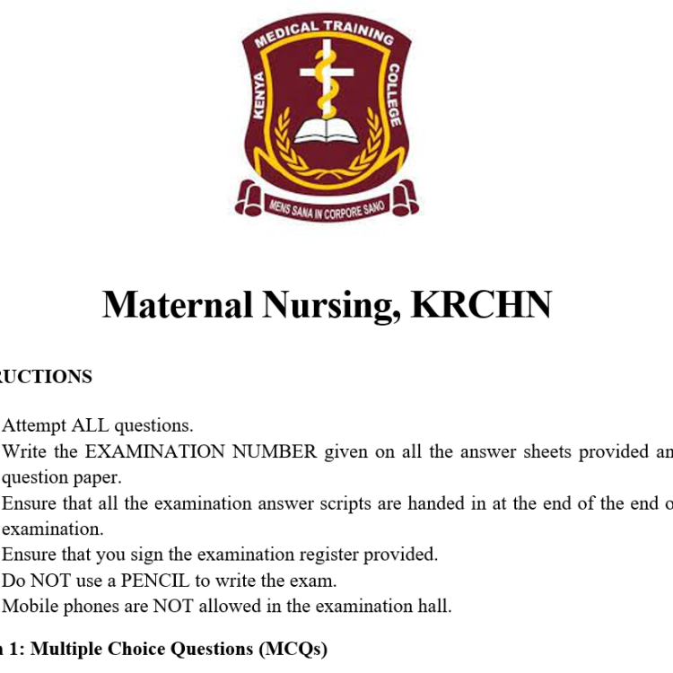 Maternal Nursing, KRCHN