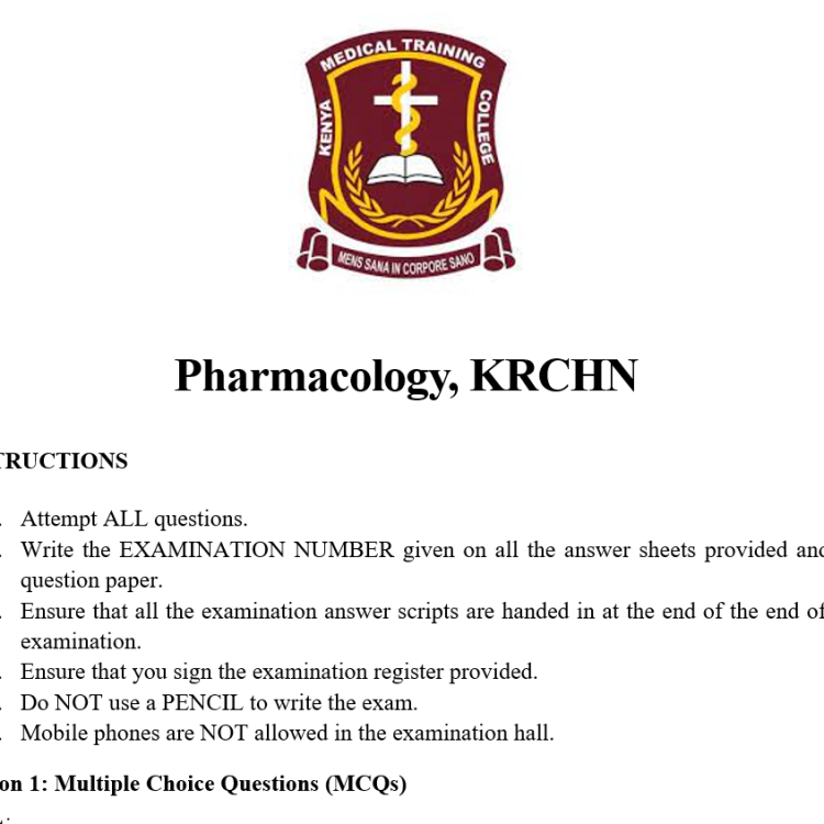Pharmacology, KRCHN