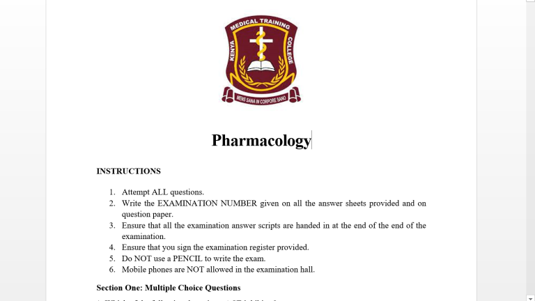 Pharmacology
