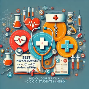 best medical courses for C+, C, and C- students in Kenya