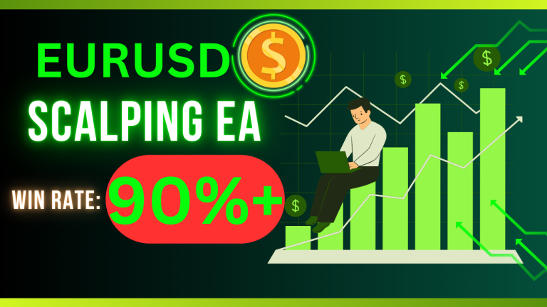 Full Forex Trading Robot with a win rate of 90%+ win rate that trades on EURUSD trading pair-step by step coding guide
