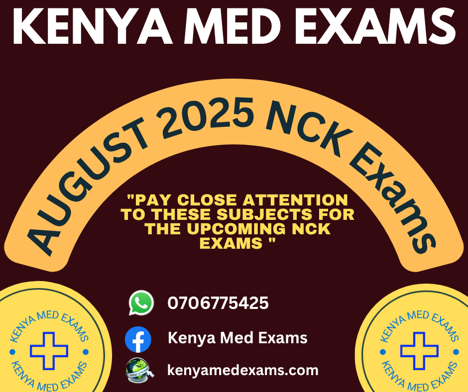 Pay Close Attention to These Subjects for the Upcoming 2025 NCK Exams (1)