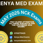 Pay Close Attention to These Subjects for the Upcoming 2025 NCK Exams