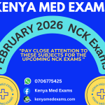 Pay Close Attention to These Subjects for the Upcoming February, 2026 NCK Resit Exams.