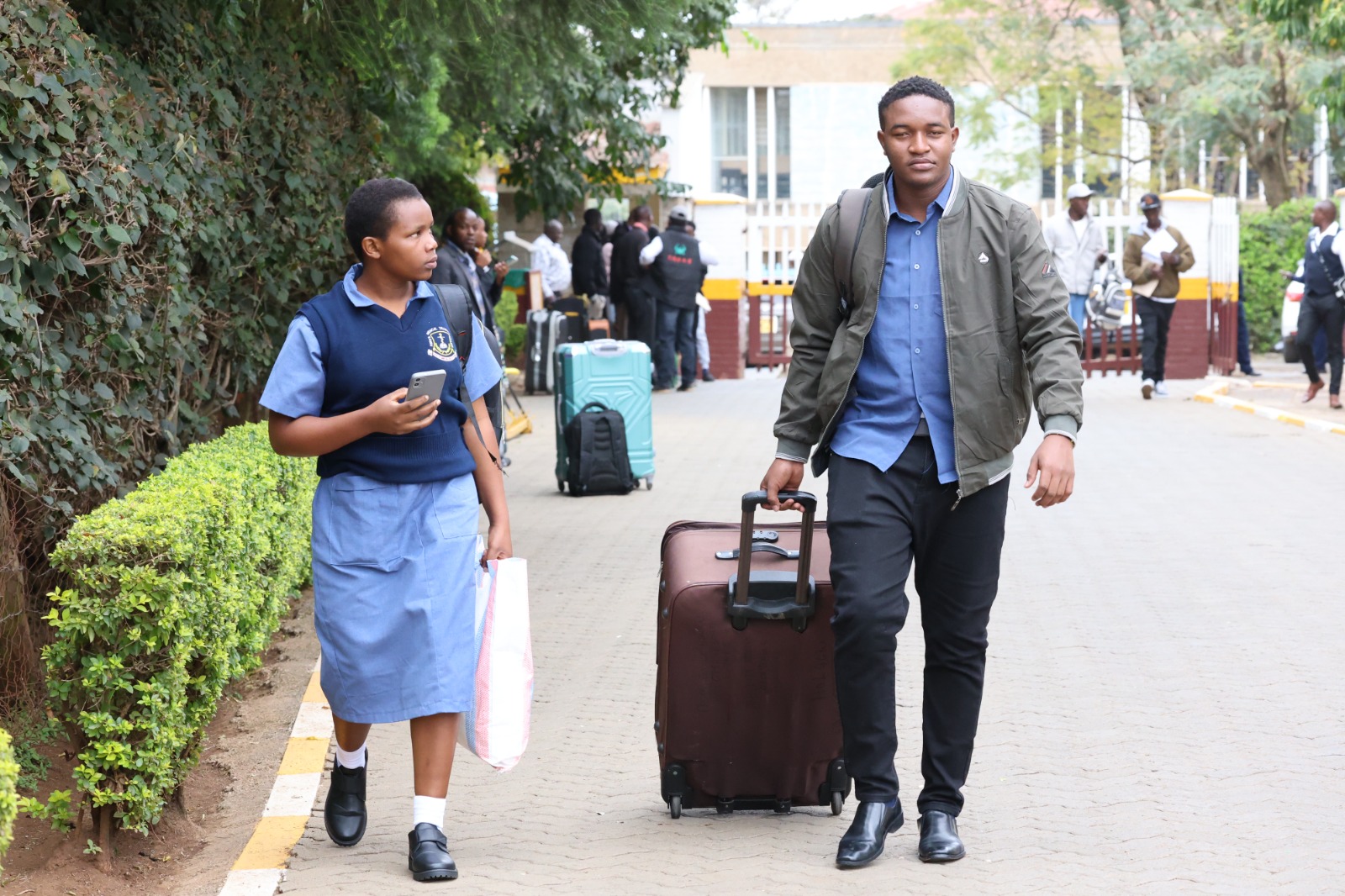 You are currently viewing Proud Brother Escorting Her First Year Sister to Join KMTC