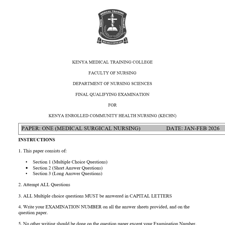 Paper 1, FQE, KECHN, 100 MCQS, 100 SAQS, 100 LAQS, Answers and Rationales, Jan-Feb 2026 predictions