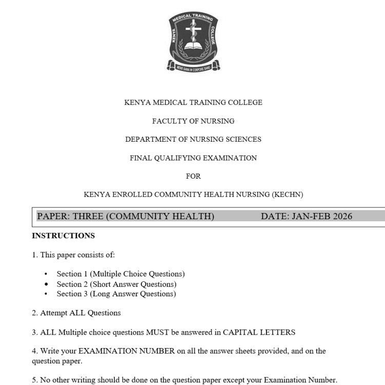 Paper 3, FQE, KECHN, 100 MCQS, 100 SAQS, 100 LAQS, Answers and Rationales, Jan-Feb 2026 predictions